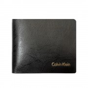 محفظة رجالية جلد اسود من Calvin Klein Wallet - Calvin Klein